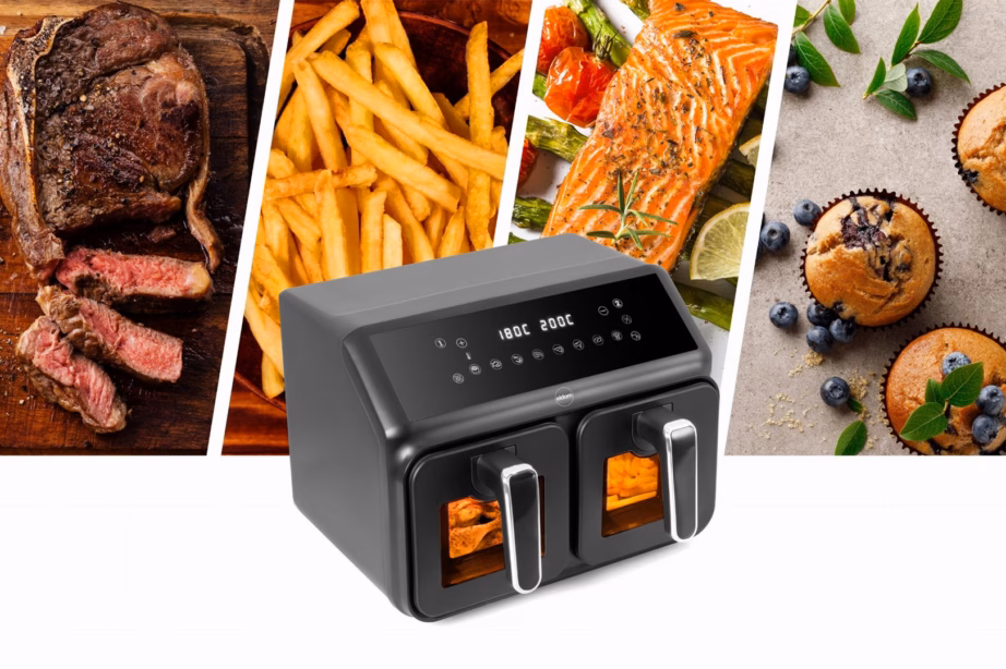 Kahe sahtliga kuumaõhufritüür ELDOM FR210 DualCrisp, 8 l, 2200 W - 6