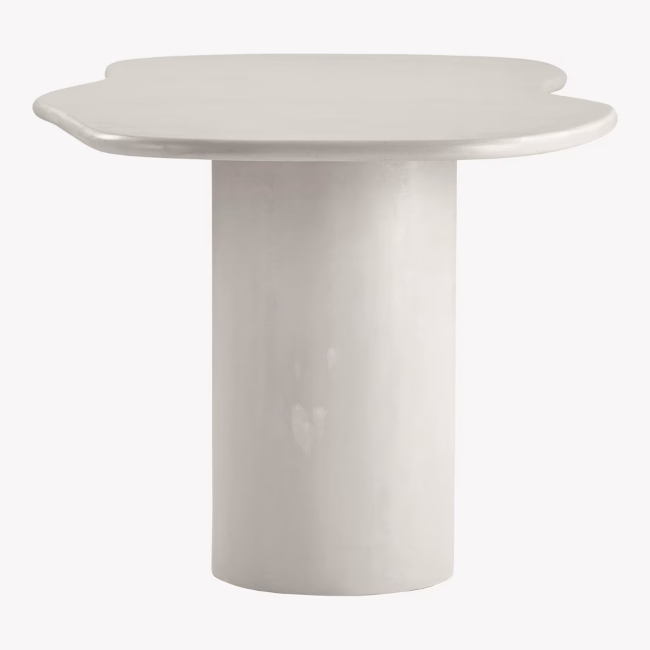 Beež tsemendiviimistlusega söögilaud 96×240 cm Maranola - 5