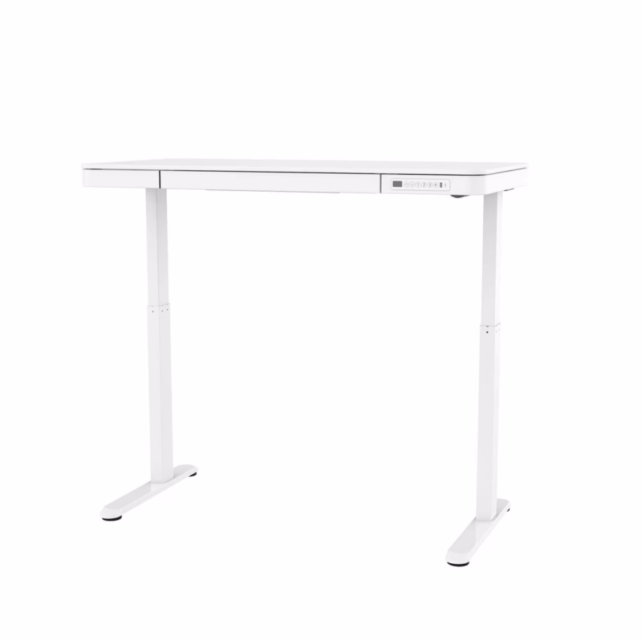 Elektriliselt reguleeritav kirjutuslaud Activejet ET119W-C, valge, 140,4 × 70,4 cm, 4 mälukohaga - 10