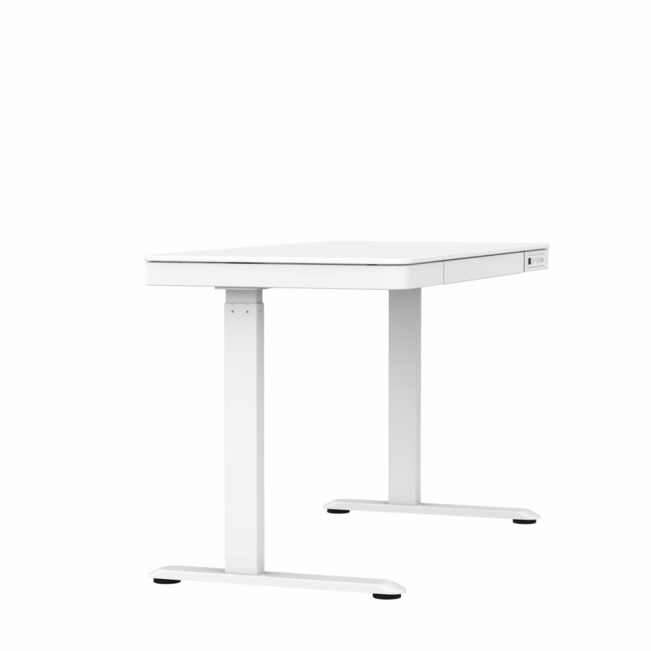 Elektriliselt reguleeritav kirjutuslaud Activejet ET119W-C, valge, 140,4 × 70,4 cm, 4 mälukohaga - 20