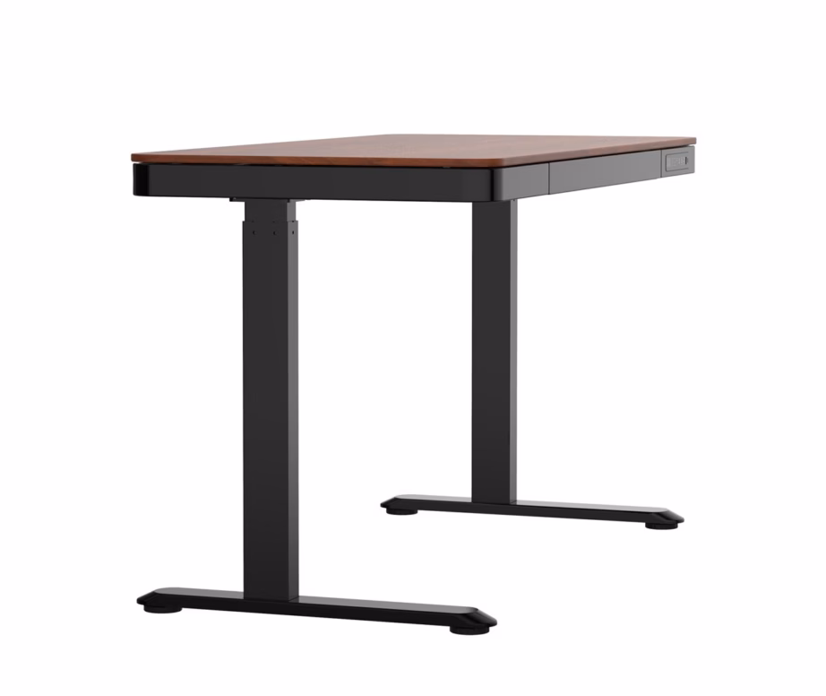 Elektriliselt reguleeritav kirjutuslaud Activejet ET119W-C, pähklipuu tooni/must, 140,4 × 70,4 cm, 4 mälukohaga - 3