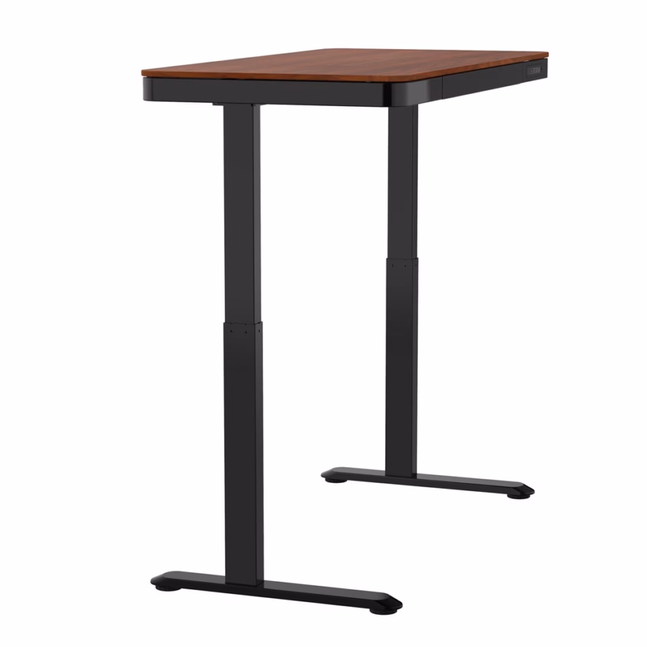 Elektriliselt reguleeritav kirjutuslaud Activejet ET119W-C, pähklipuu tooni/must, 140,4 × 70,4 cm, 4 mälukohaga - 8