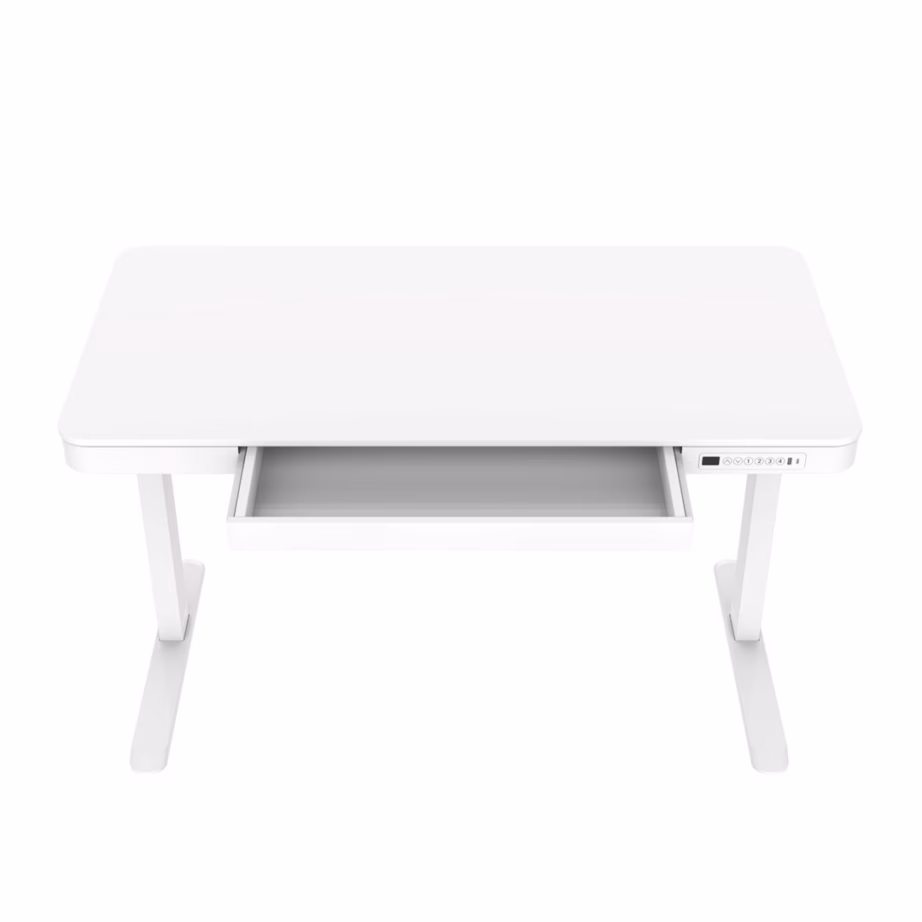 Elektriliselt reguleeritav kontorilaud Activejet ET119S-B, 120 x 60 cm, valge - 14