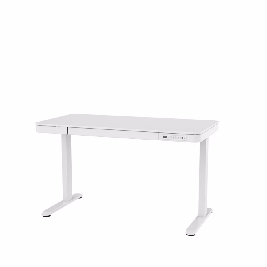 Elektriliselt reguleeritav kontorilaud Activejet ET119S-B, 120 x 60 cm, valge - 17