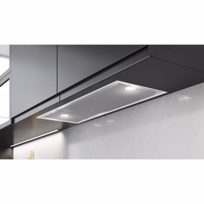 Integreeritav köögikubu ESISTYLE LINEAR 56 TOTAL WH-GLASS, 60 cm, valge