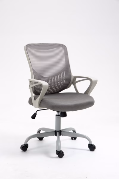 Võrkseljatugedega kontoritool Activejet YK507, hall, 45-55 cm istmekõrgus