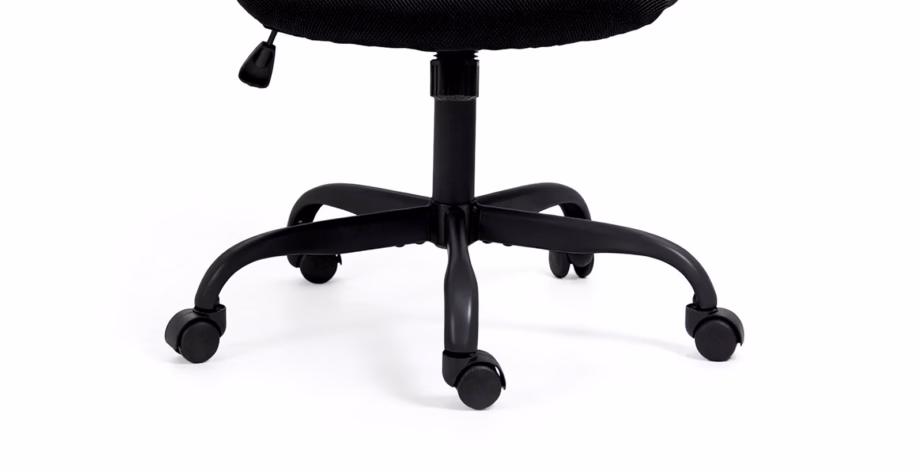 Võrkselja ja käetugedega kontoritool Activejet YK507, must - 3
