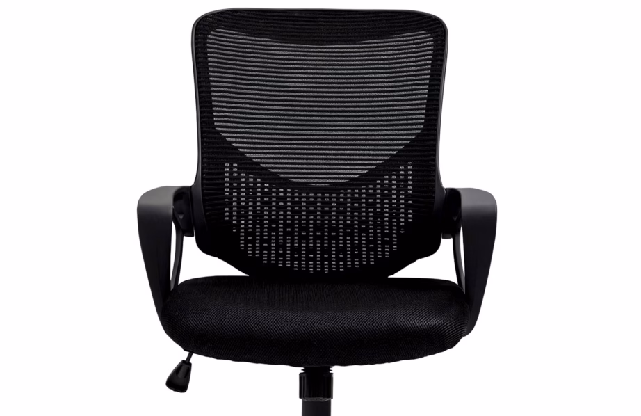 Võrkselja ja käetugedega kontoritool Activejet YK507, must - 5