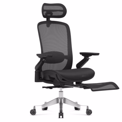 Massaažifunktsiooniga ergonoomiline kontoritool Mark Adler Leadpro 8.7, must