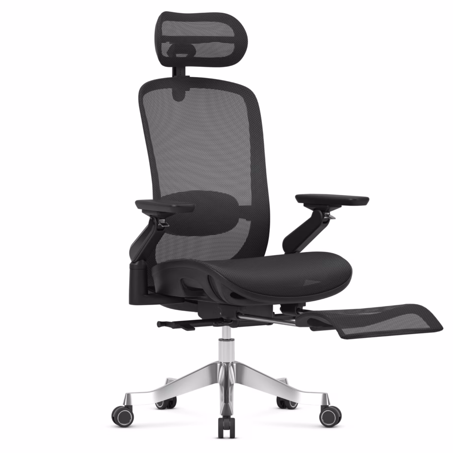 Massaažifunktsiooniga ergonoomiline kontoritool Mark Adler Leadpro 8.7, must - 9