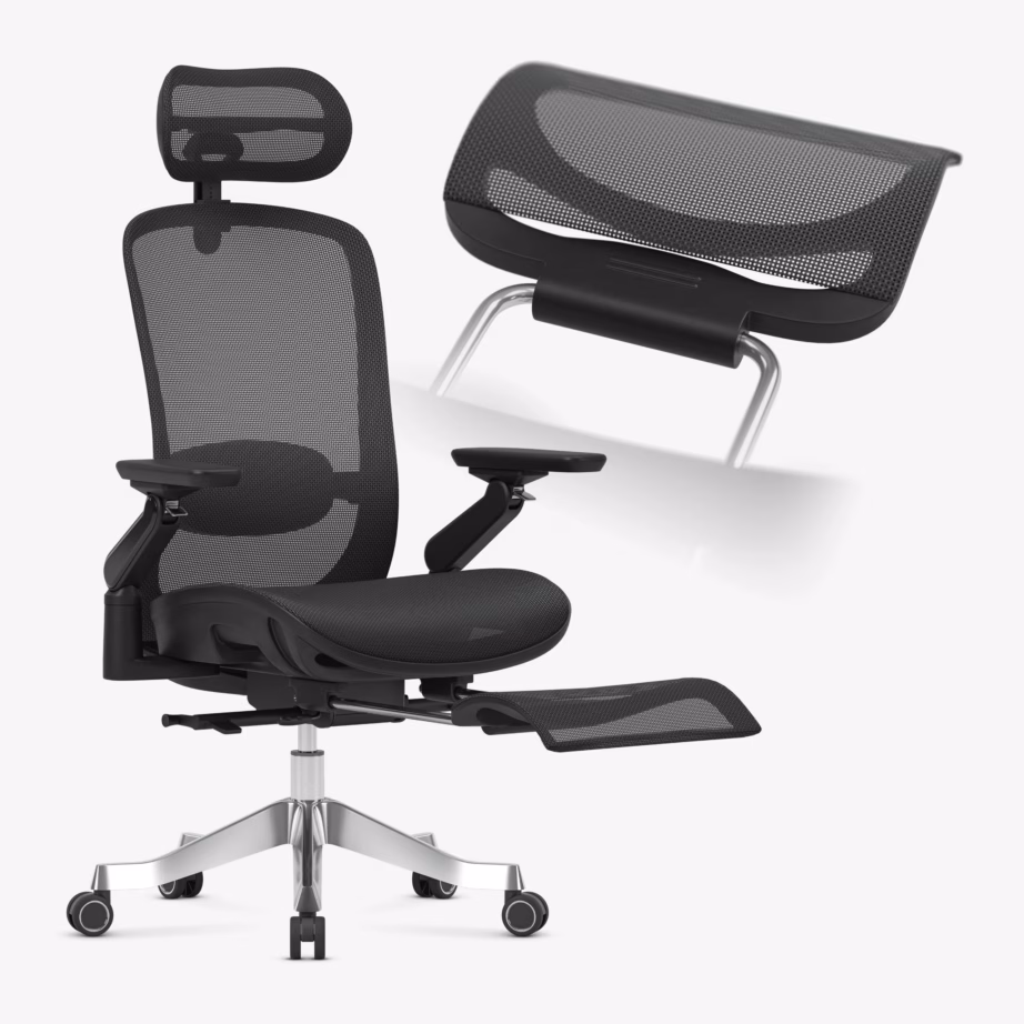 Massaažifunktsiooniga ergonoomiline kontoritool Mark Adler Leadpro 8.7, must - 14