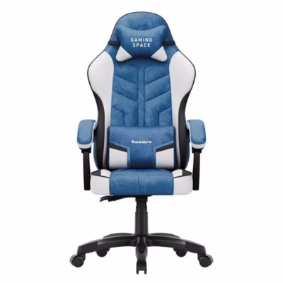 Lukustatava kallutusega arvutitool huzaro Force 2.7 Blue, veluur, sinine, 140 kg