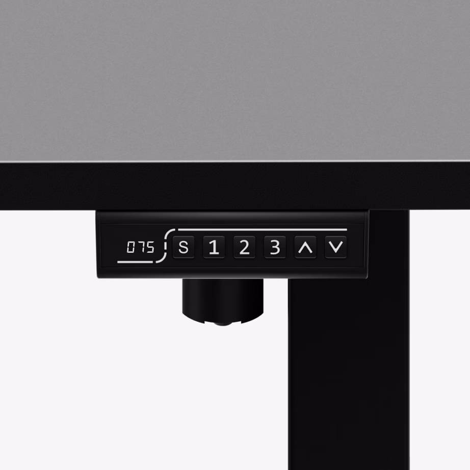 Elektriliselt reguleeritav arvutilaud Mark Adler Leader 7.3, 140 × 70 cm, 3 mälukohaga, must - 7
