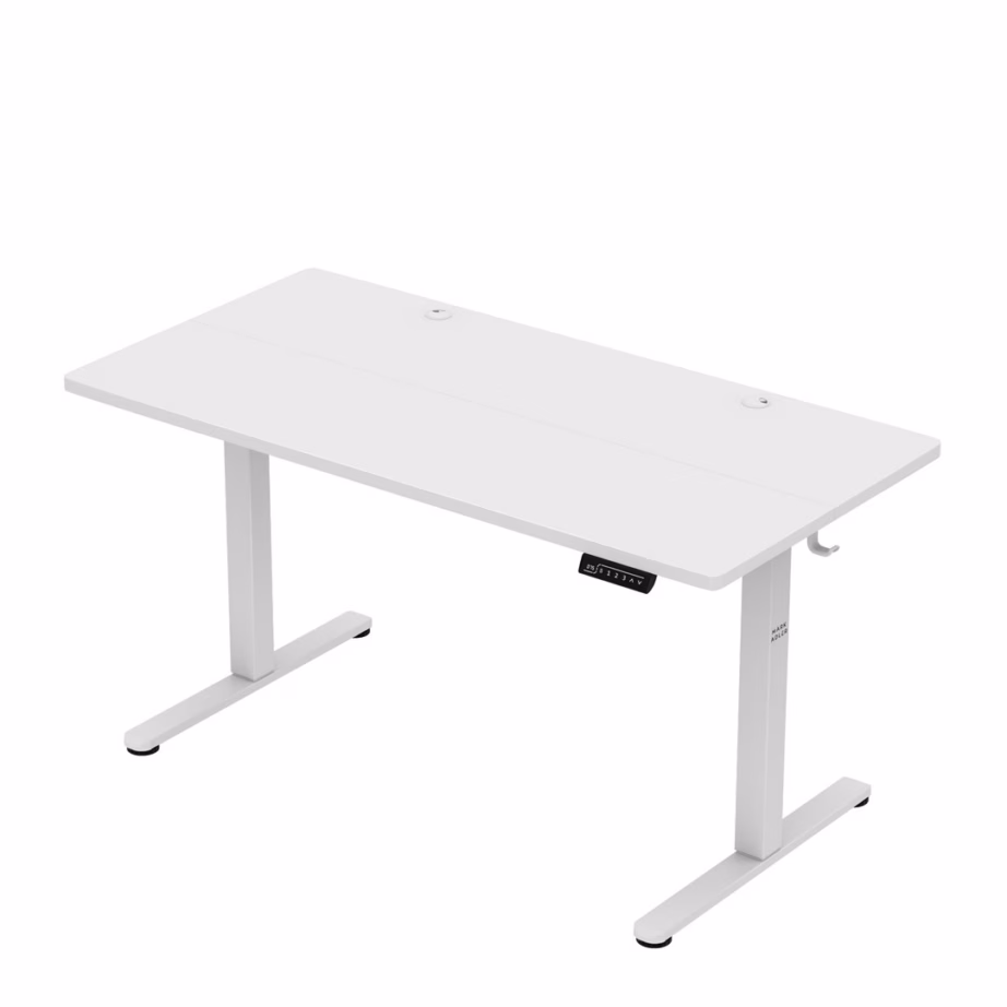 Elektriliselt reguleeritav arvutilaud Mark Adler Leader 7.3, 140 × 70 cm, 3 mälukohta, valge - 4