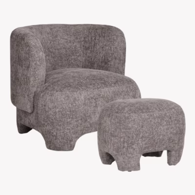 Hall lounge‑tugitooli ja tumba komplekt Nazare