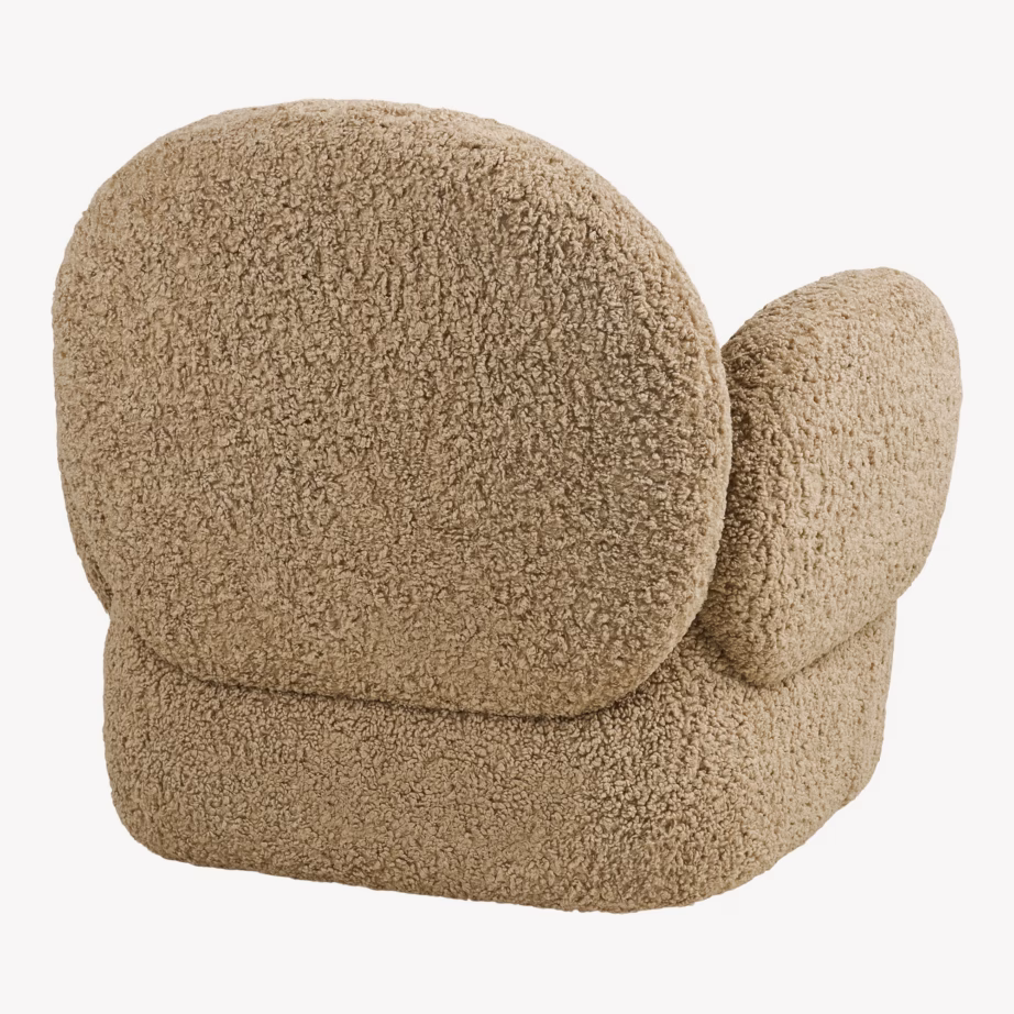 Helepruun pöördmehhanismiga lounge‑tugitool Messina - 5
