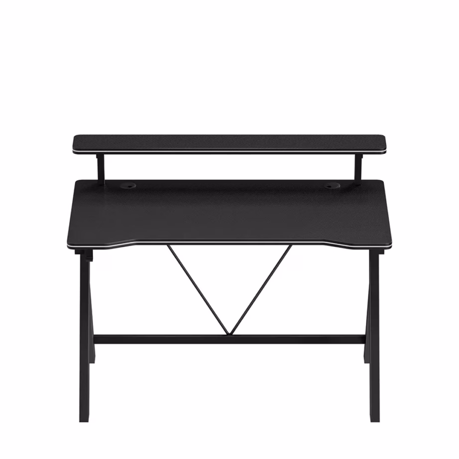 Huzaro Hero 1.9 Black 120×60 cm mängurilaud lisariiuli ja kaablihaldusega - 7