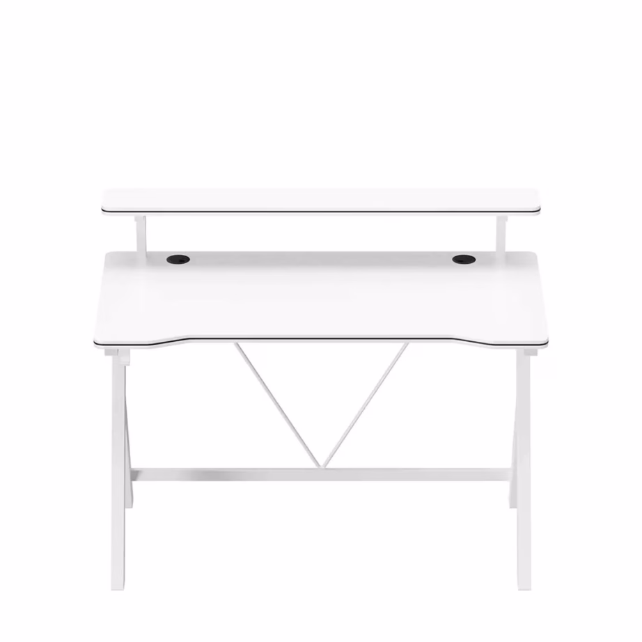 Huzaro Hero 1.9 White 120×60 cm valge mängurilaud MDF-plaadist lisariiuliga - 3
