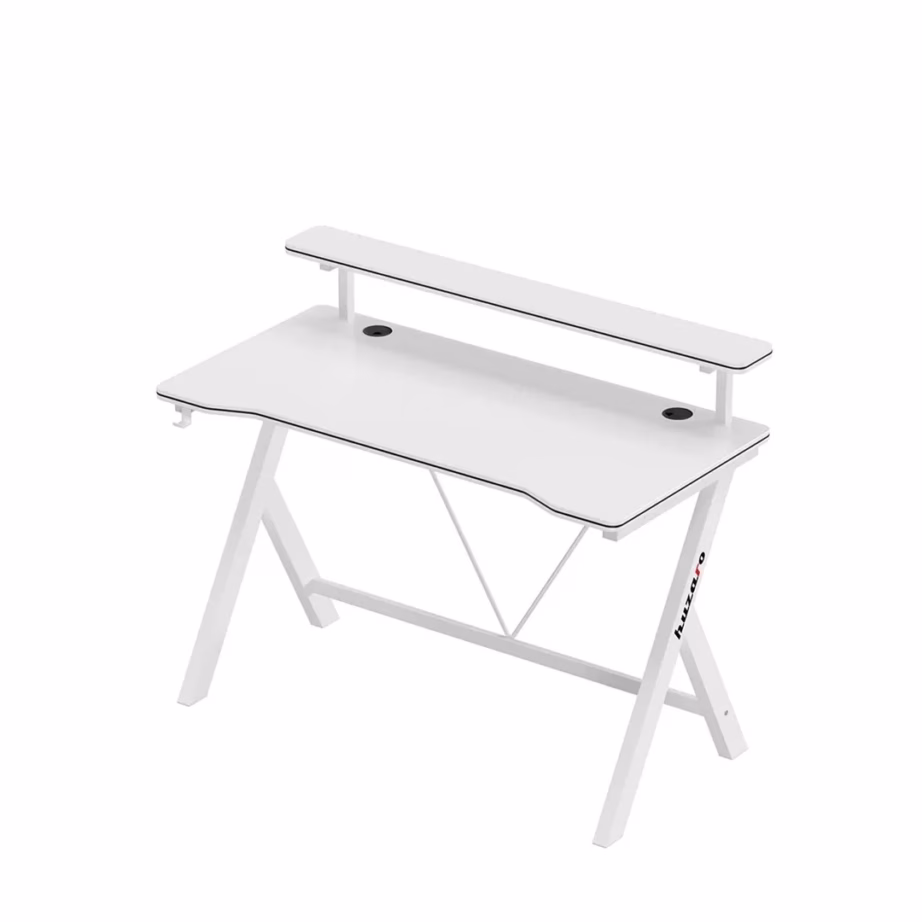 Huzaro Hero 1.9 White 120×60 cm valge mängurilaud MDF-plaadist lisariiuliga - 5