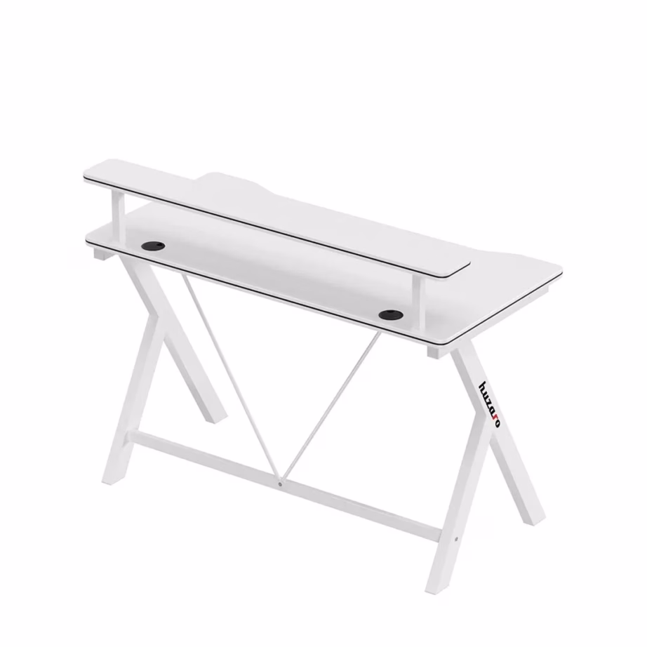 Huzaro Hero 1.9 White 120×60 cm valge mängurilaud MDF-plaadist lisariiuliga - 7
