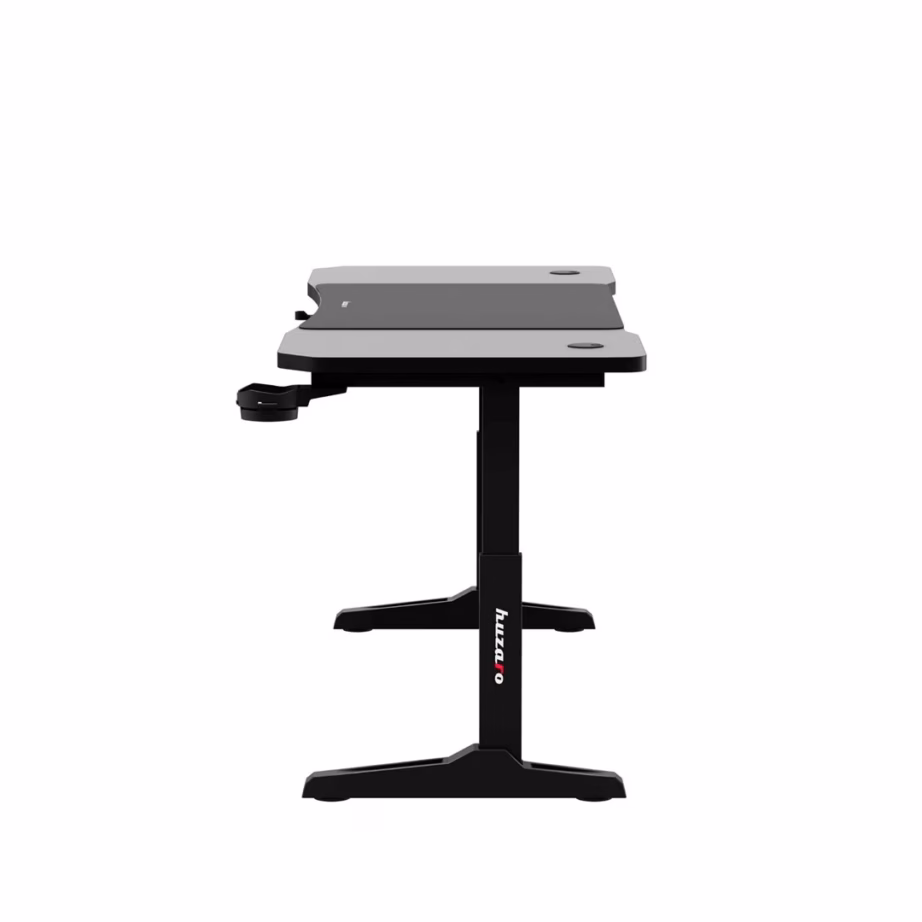 Huzaro Hero 4.6 Black 160×60 cm reguleeritava kõrgusega mängurilaud teraskarkassiga - 11