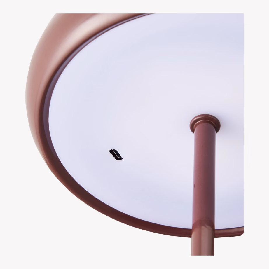 Laetav metallist bordoo laualamp Margate, puutetundlik, ø16 cm - 8