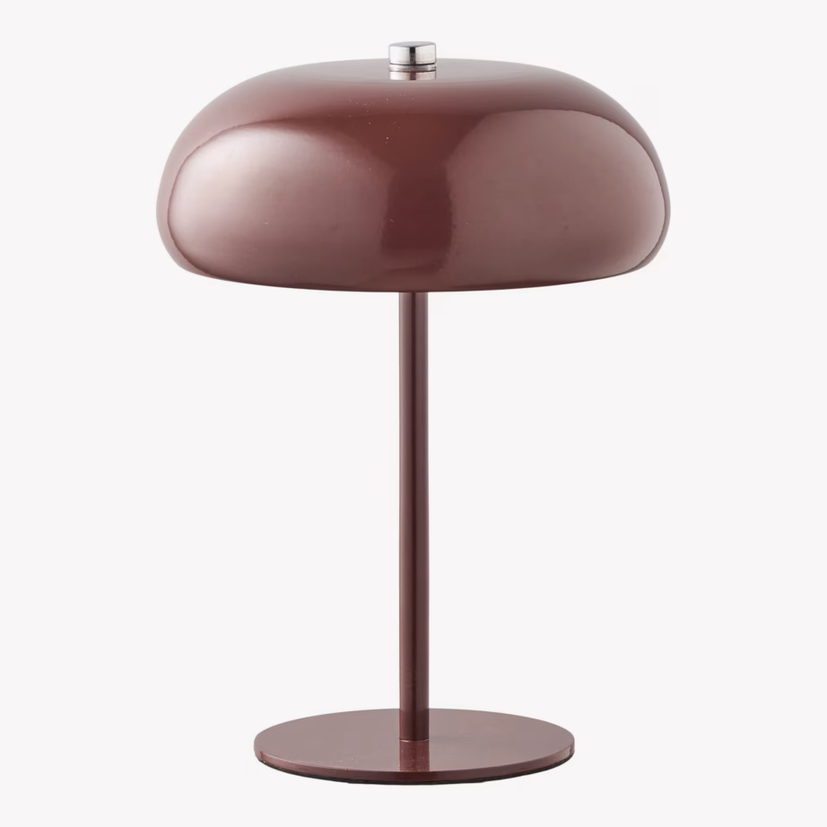 Laetav metallist bordoo laualamp Margate, puutetundlik, ø16 cm - 9