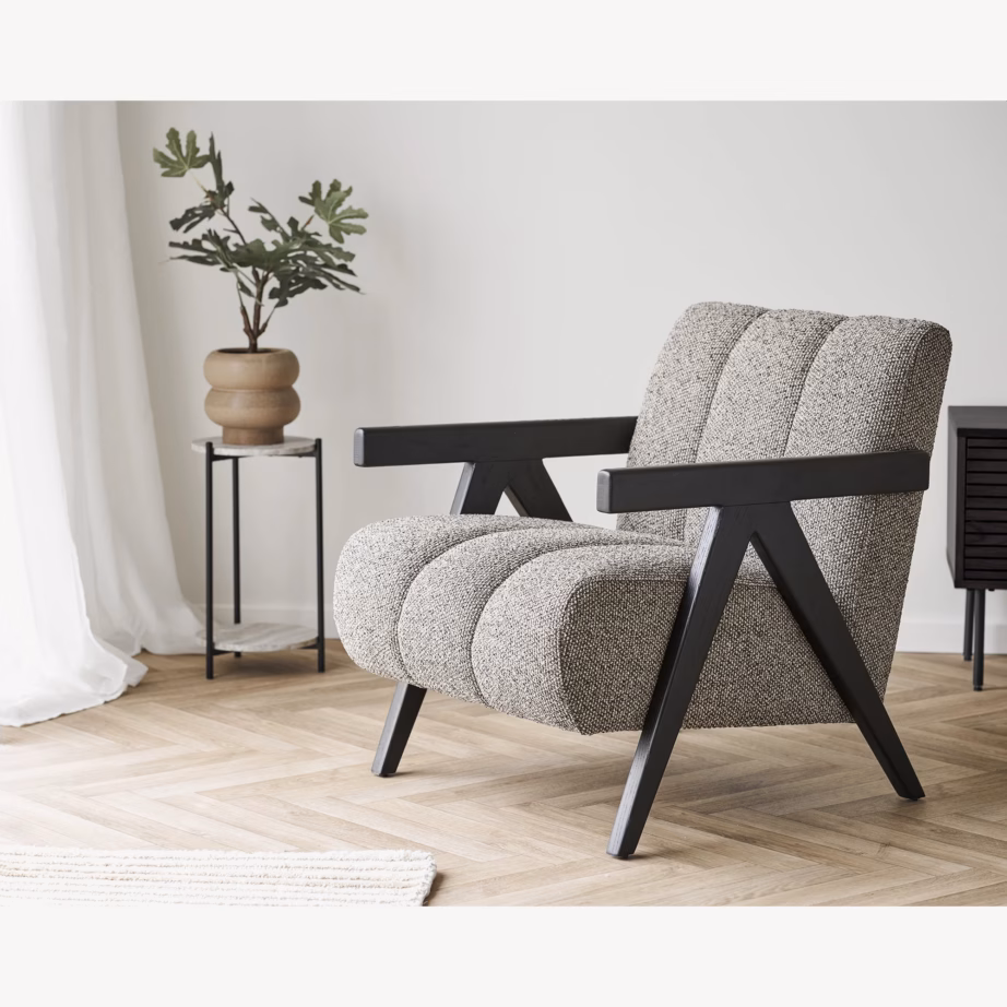 MDF-plaadiga abilaud travertiini imitatsiooniga Leuven, ø27×46 cm - 2