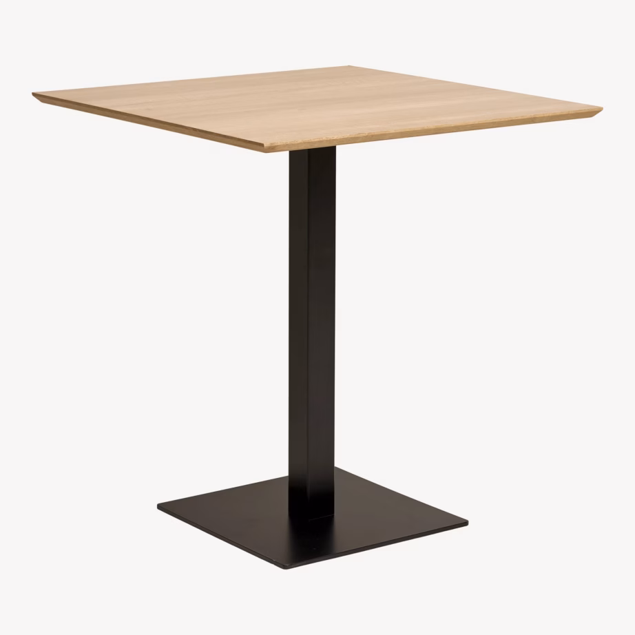Melamiinplaadiga kohvikulaud Fano, 70x70x75 cm - 3