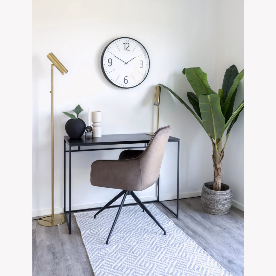 Messingitooni terasest põrandalamp Paris, 150 cm - 6