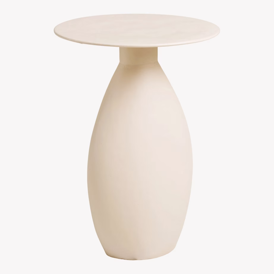 Murdvalge metallist abilaud Calais, ø36×50 cm - 3