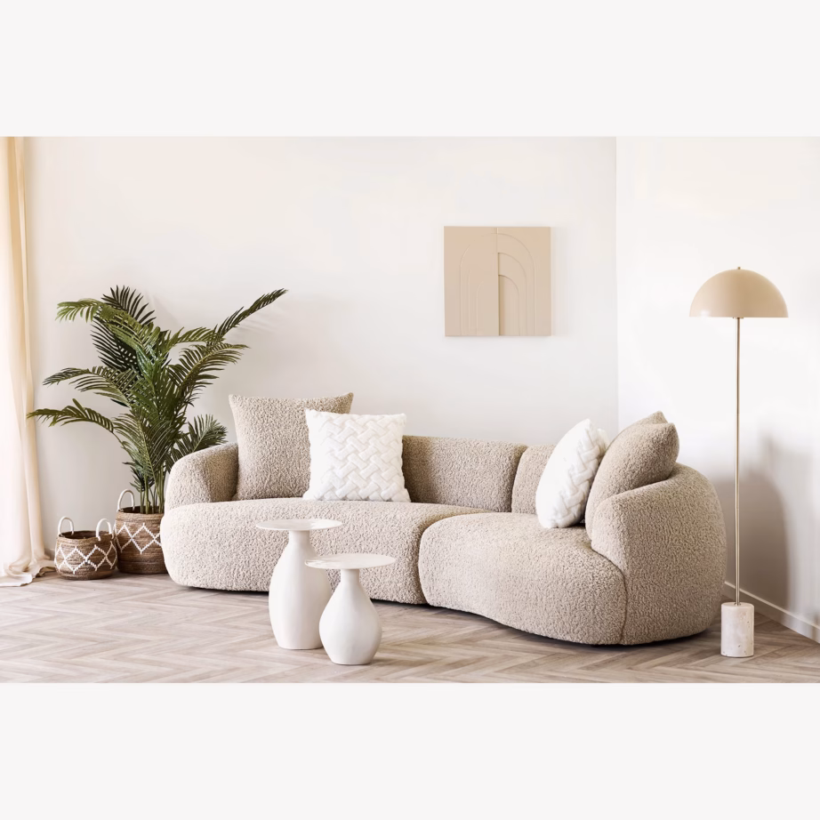 Murdvalge metallist abilaud Calais, ø36×50 cm - 4