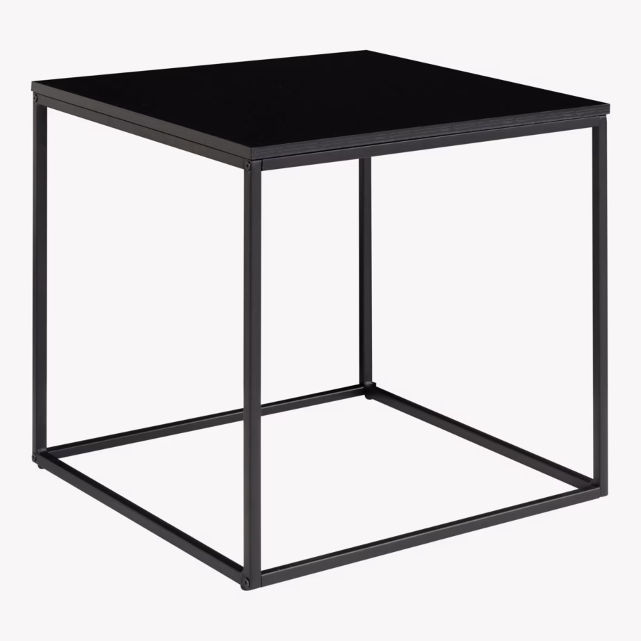 Must abilaud 45x45x45 cm metallraamiga Vita - 3