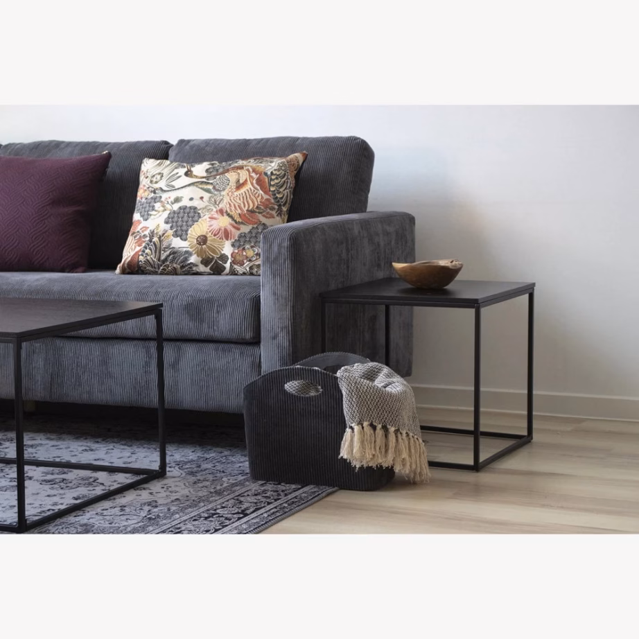 Must abilaud 45x45x45 cm metallraamiga Vita - 5