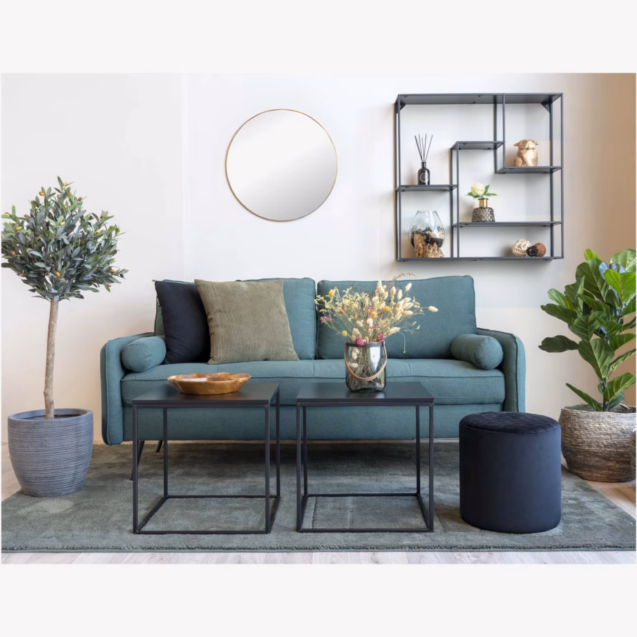 Must abilaud 45x45x45 cm metallraamiga Vita - 6