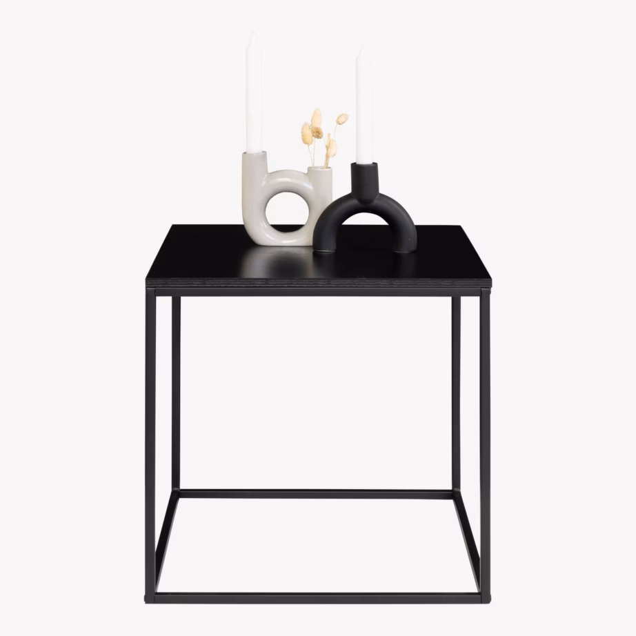 Must abilaud 45x45x45 cm metallraamiga Vita - 8