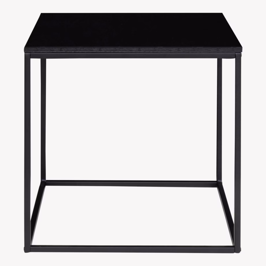 Must abilaud 45x45x45 cm metallraamiga Vita - 9