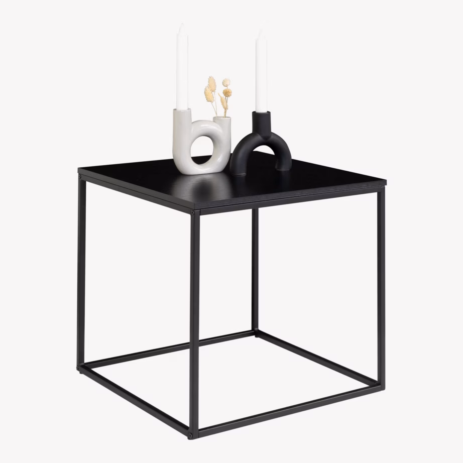 Must abilaud 45x45x45 cm metallraamiga Vita - 10