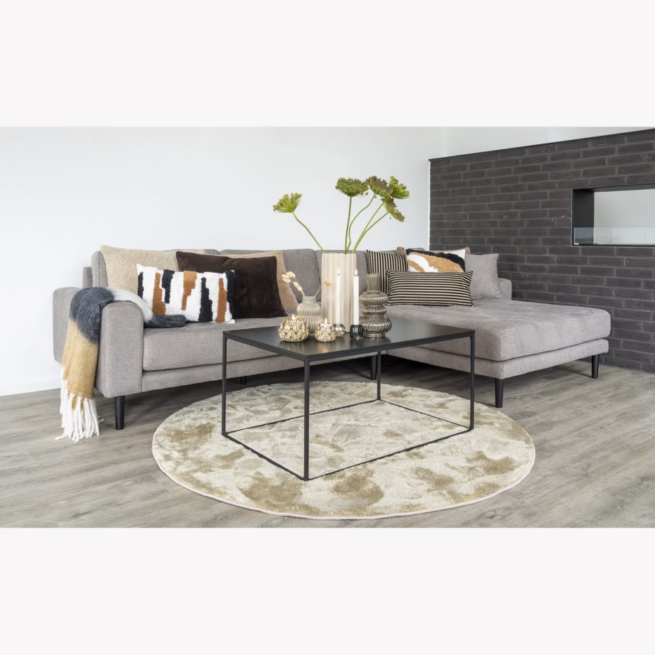 Must diivanilaud 60×90×45 cm metallraamiga Vita - 6