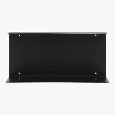 Mustast terasest seinariiul Lille 40 × 18 × 18 cm