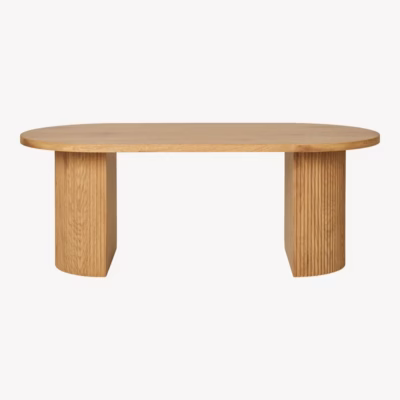 Naturaalset tooni diivanilaud 60x120x45 cm Boavista