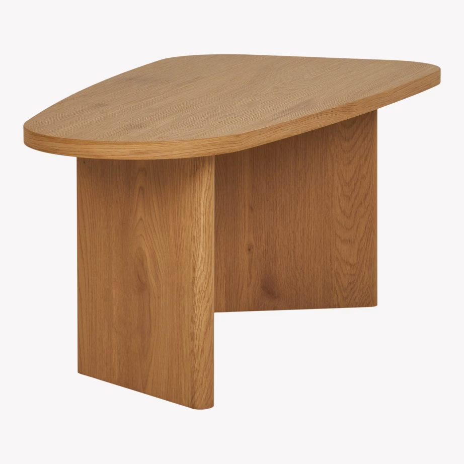 Naturaalset tooni diivanilaud Melo, MDF, 50 x 100 x 41 cm - 9