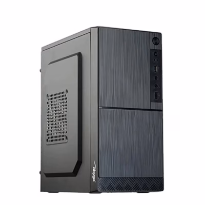Micro ATX arvutikorpus Akyga AK35BK, 2 USB 2.0 pesa, must