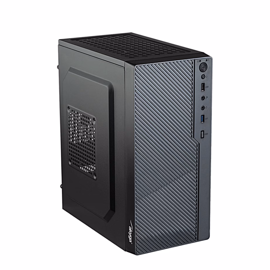 Arvutikorpus Akyga AK36BK, USB 3.0 esipaneeliga, micro ATX, must - 2