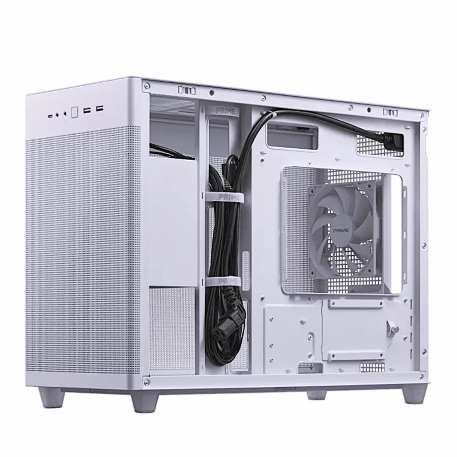 Micro ATX arvutikorpus ASUS Prime AP201, 33 l, valge - 7