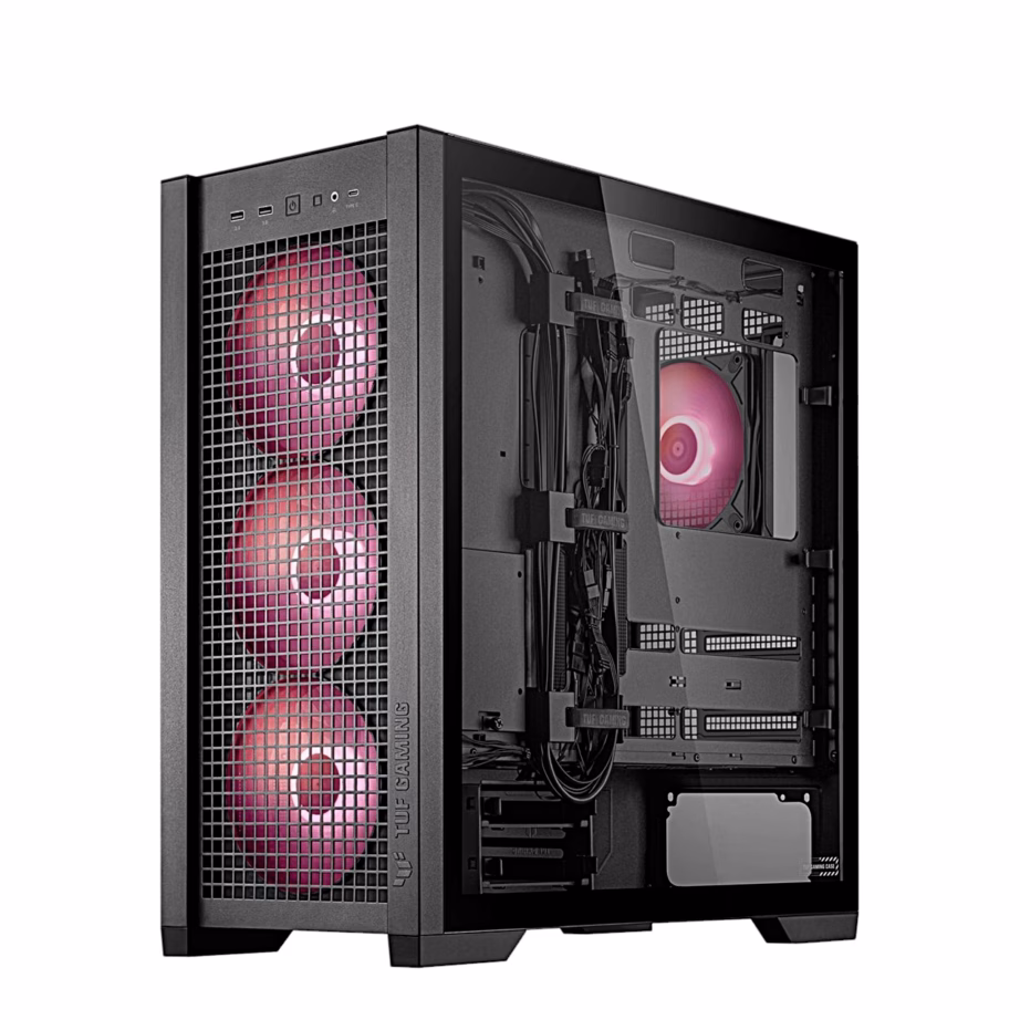 ARGB arvutikorpus ASUS TUF Gaming GT302, must - 4