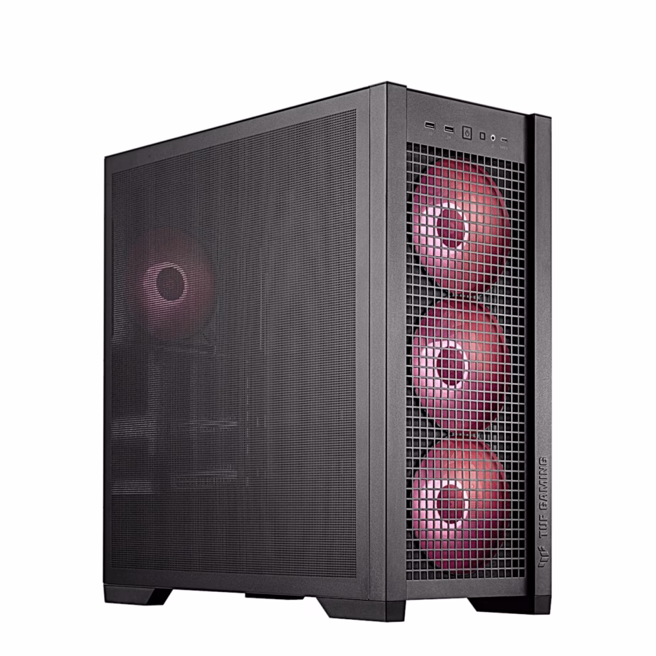 ARGB arvutikorpus ASUS TUF Gaming GT302, must - 6