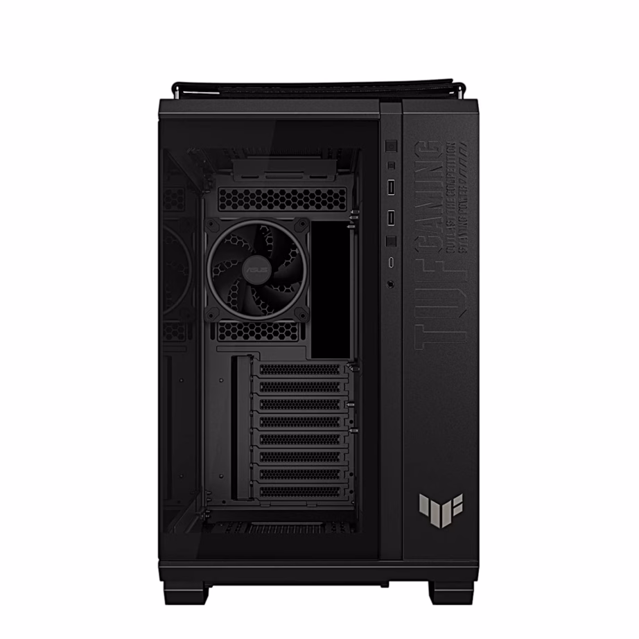 ARGB arvutikorpus ASUS TUF Gaming GT502 Horizon, nelja eelpaigaldatud ventilaatoriga, must - 3