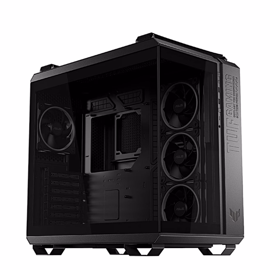 ARGB arvutikorpus ASUS TUF Gaming GT502 Horizon, nelja eelpaigaldatud ventilaatoriga, must - 5