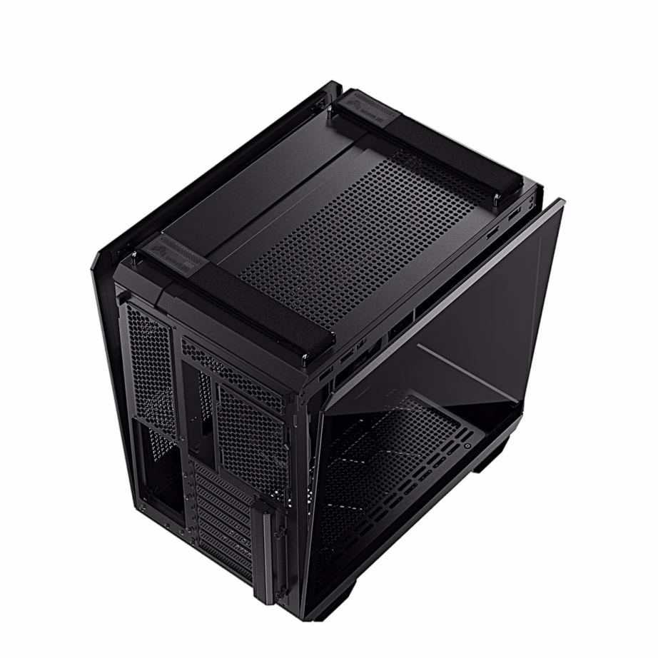 ARGB arvutikorpus ASUS TUF Gaming GT502 Horizon, nelja eelpaigaldatud ventilaatoriga, must - 10